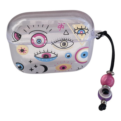 Evil Eye AirPods Pro 2 Case - AirPods Case Cover - Customisable Strap