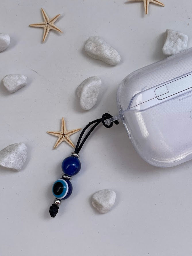 Evil Eye AirPods Pro 2 Case - AirPods Case Cover - Customisable Strap