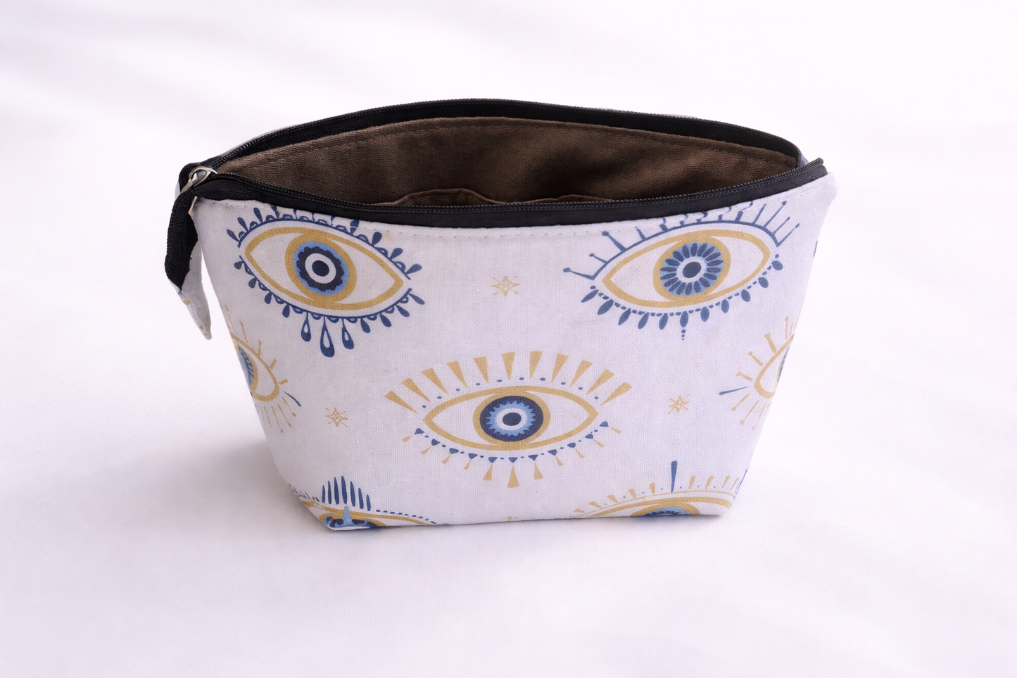 Evil eye makeup bag - Cosmetic Bag - Greek gift - Gift for her
