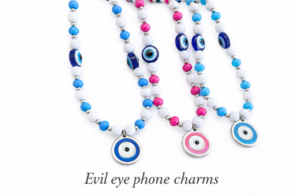 Bijou de Portable Oeil Bleu Porte Bonheur