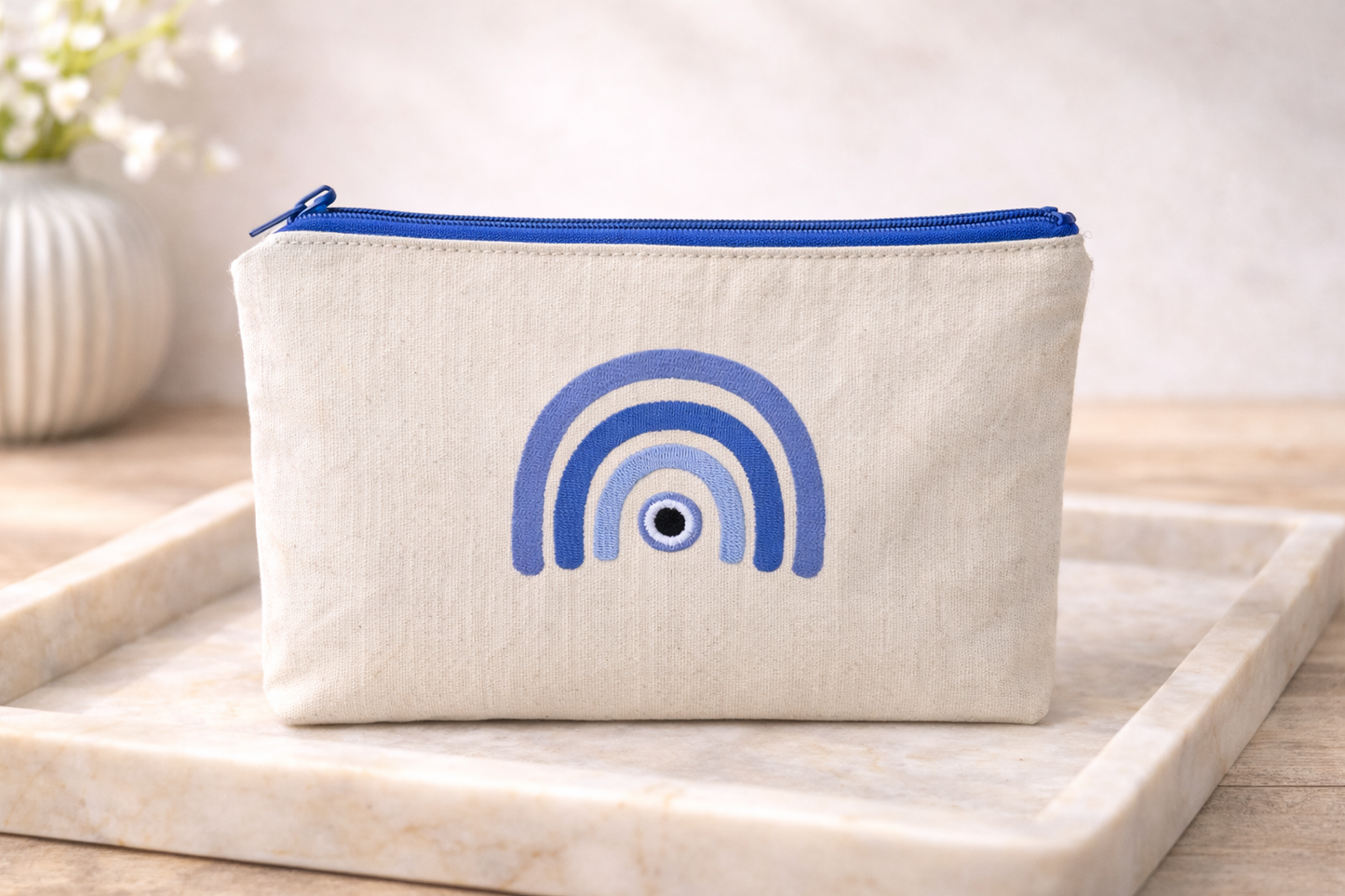 Pochette Tissu Arc en Ciel  – Cadeau grec