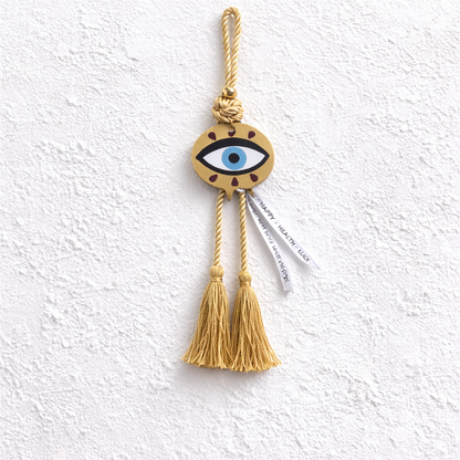 Evil Eye Wishes Wall Hanging - New years gift - Housewarming Gift