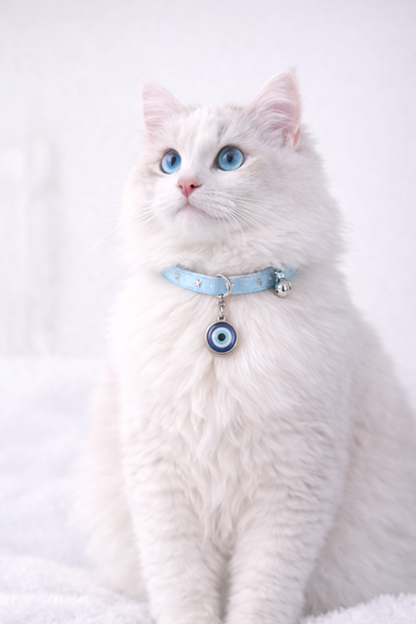 Pendentif Oeil Bleu pour Chat ou Chien 