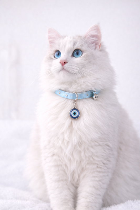 Pendentif Oeil Bleu pour Chat ou Chien 