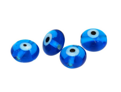 Bracelet Oeil Bleu Porte-Bonheur, Bracelet Ajustable Cordon Bleu, Bracelet Minimaliste Acier, Cadeau Protection