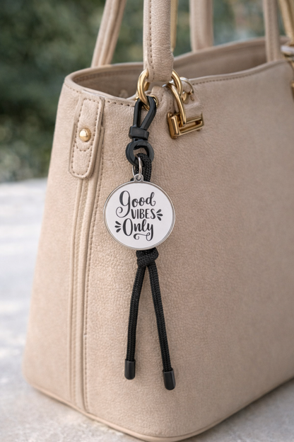 Bijou de Sac Ondes Positives Seulement - En Acier Inoxydable 