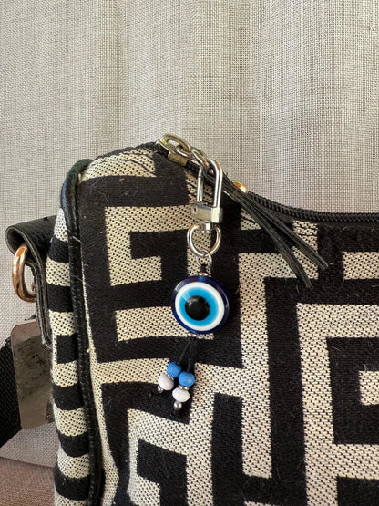 Greek Evil Eye Handbag Charm