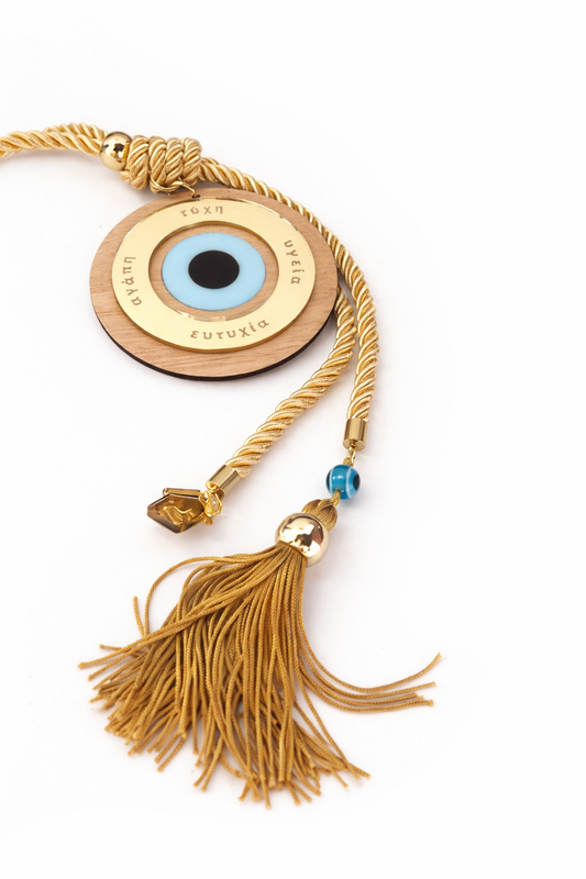 Evil Eye Wishes Wall Hanging - House Blessing - Housewarming Gift