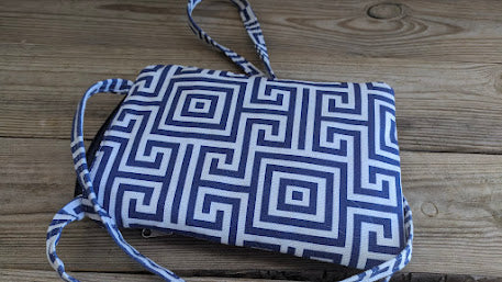 Greek Key Cellphone Bag – Crossbody Cellphone Bag – Greek Gift - Gift for Her