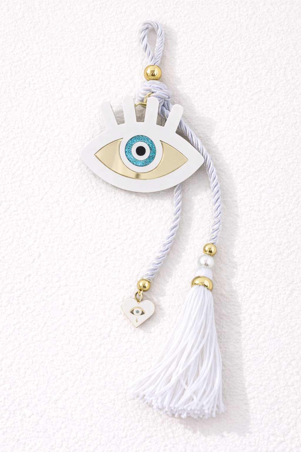 Evil Eye Tassel Wall hanging - House Protection - Greek Gift