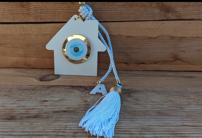 Personalized Evil Eye House Wall Hanging