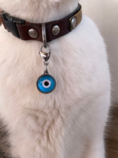 Pendentif Oeil Bleu pour Chat ou Chien 