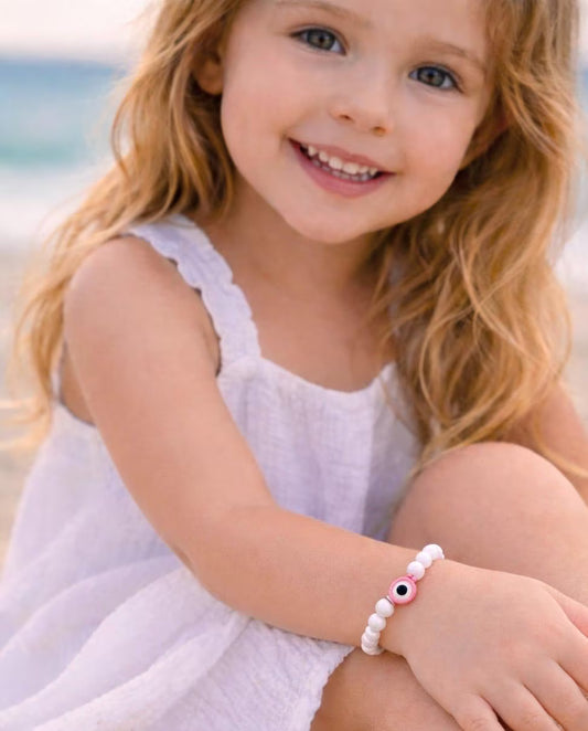Bracelet Enfant Oeil Porte-Bonheur – Protection & Douceur