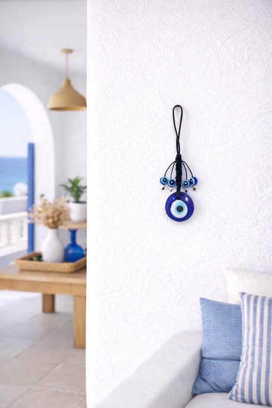 Evil Eye Wall Hanging - Home Protection & Good Luck