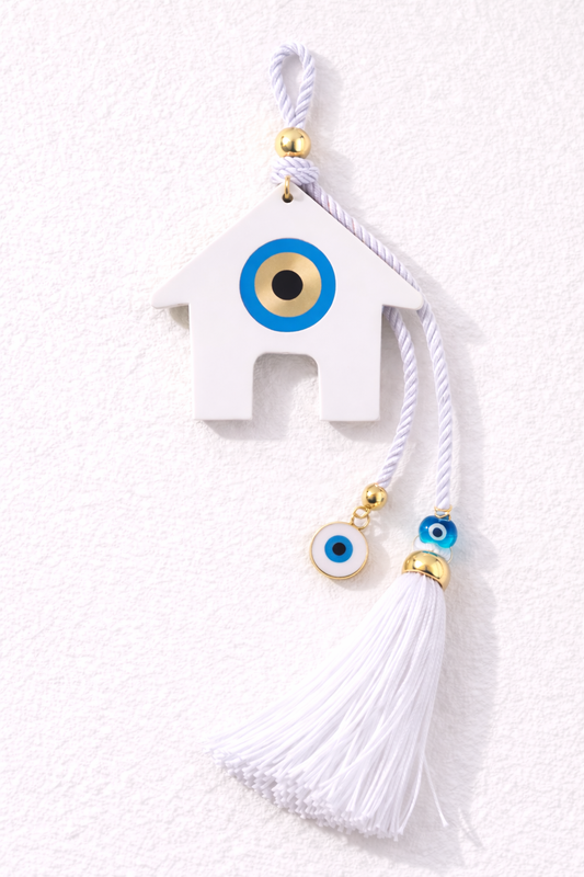Evil Eye House Wall Hanging - Housewarming Gift - House Decoration