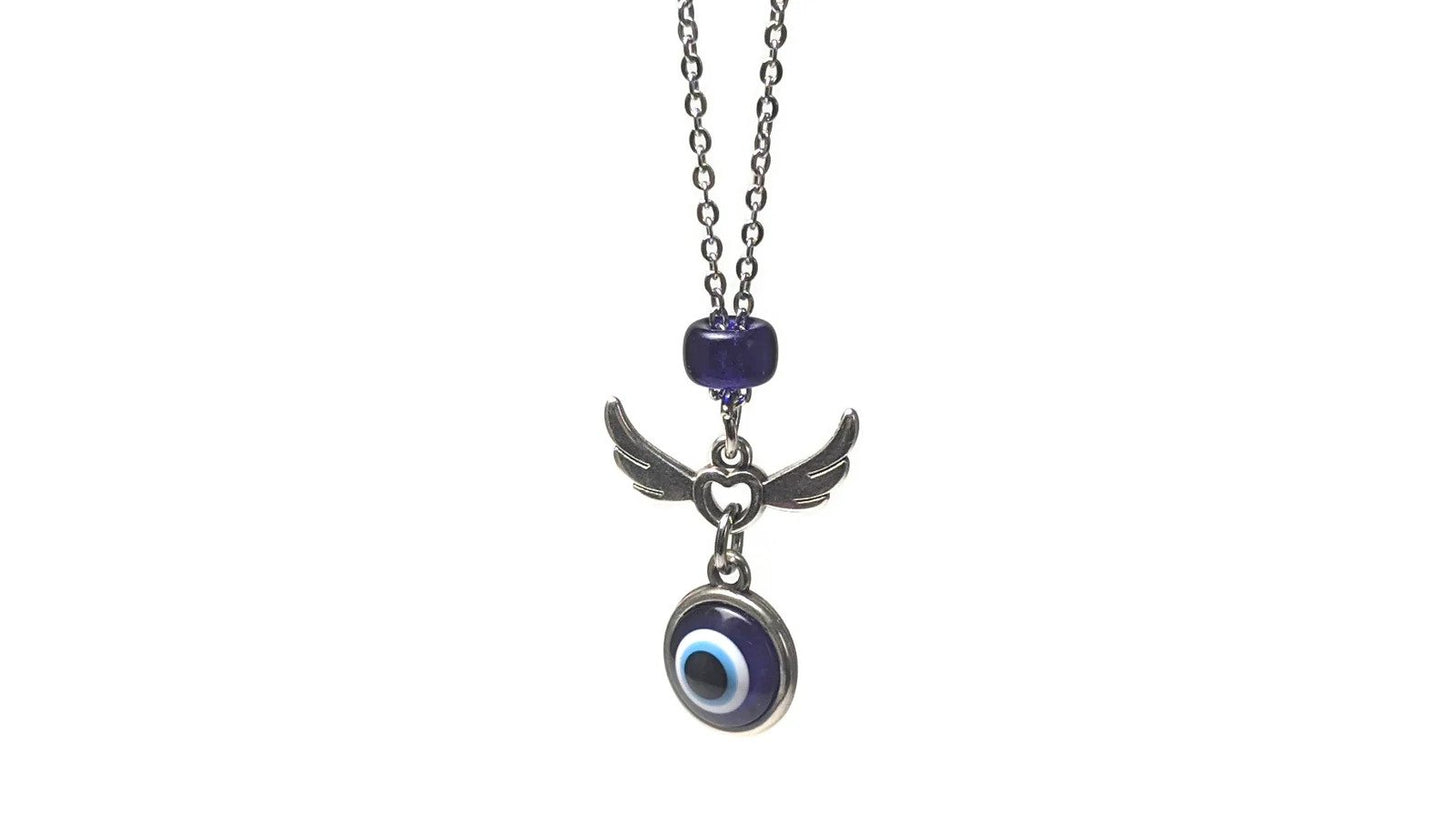 Angel Evil eye Rearview Mirror charm - new car gift - Car accessories