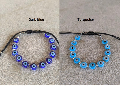 Trendy Evil Eye Bracelet - Stainless Jewelry - Gift for Her - Greek Gift