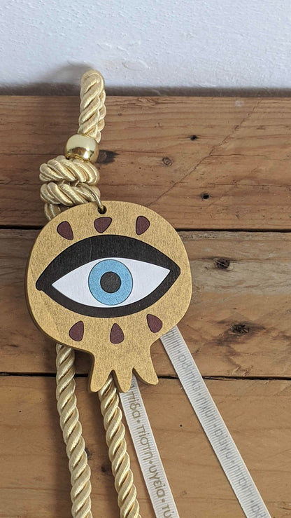 Evil Eye Wishes Wall Hanging - New years 2024 gift - Housewarming Gift