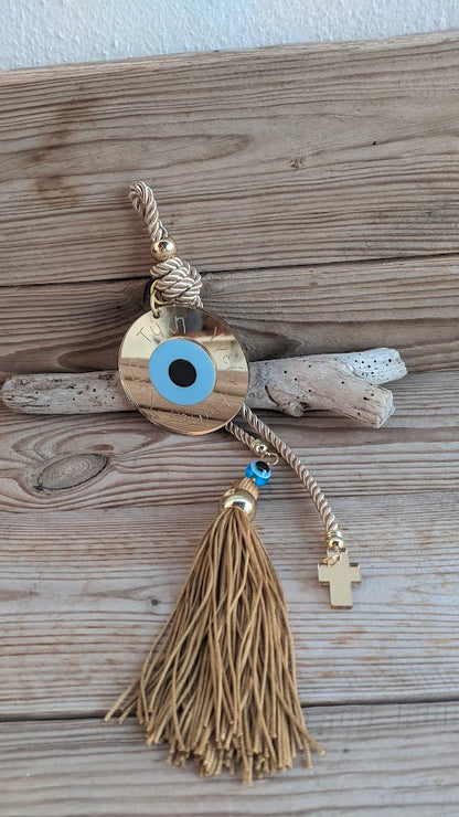 Evil Eye Wishes Wall Hanging - House Protection - New Year Gift