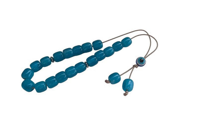 Evil Eye Turquoise Worry Beads – Greek Gift – Anti Stress Toy