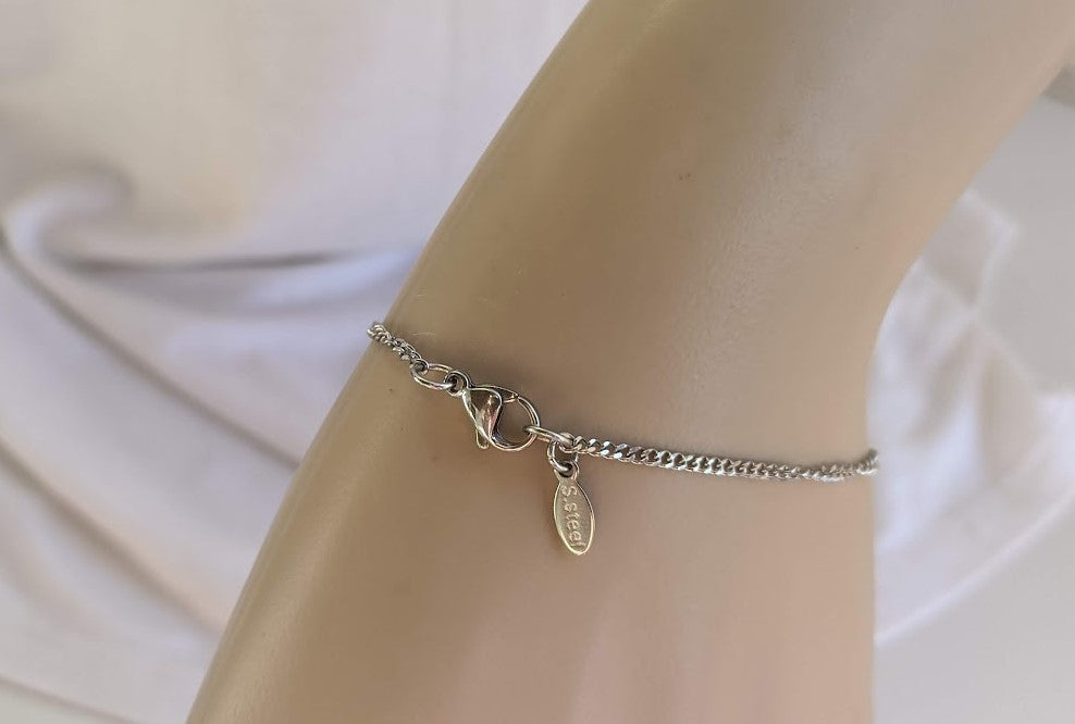 Infinity spiral bracelet - Stainless steel jewelry - Greek gift - Gift for Her