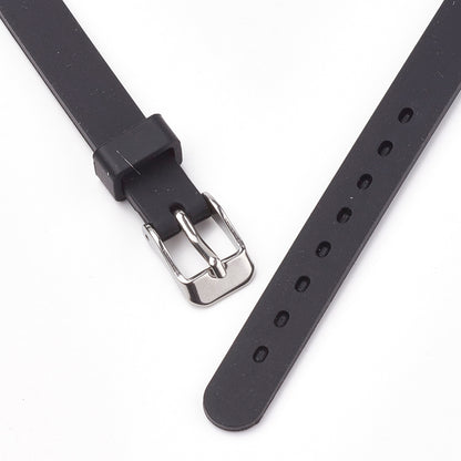 Bracelet Homme Motif Grec Acier Inoxydable 