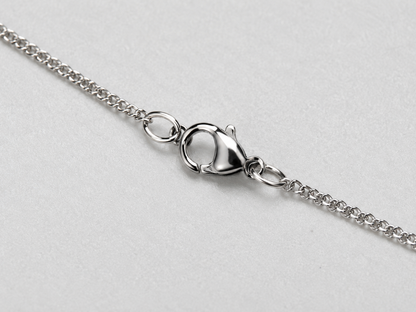 Minimalist Evil Eye Necklace – Stainless Steel Lucky Eye Necklace – Greek Protection Jewelry