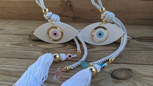 Baby Evil Eye Wall Hanging | New Baby Gift & Protection Charm