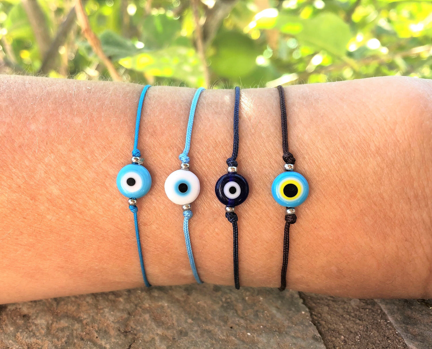 Bracelet Oeil Bleu Grec - Cadeau pour elle ou pour lui