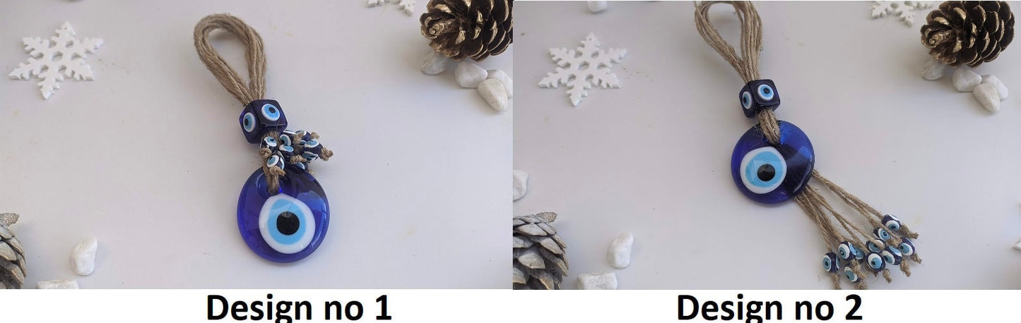 small glass wall hanging available in two designs