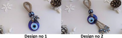 small glass wall hanging available in two designs
