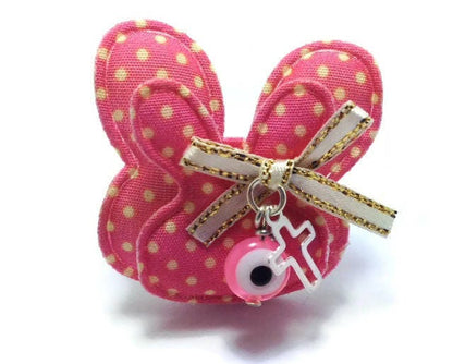 Broche Lapin pour Enfant - Protection BéBé Mauvais Oeil