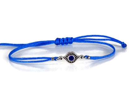 Tiny Evil Eye Bracelet | Handmade Greek Jewelry