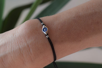 Bracelet Oeil Bleu foncé  - Cadeau pour elle ou lui