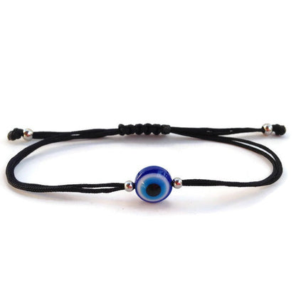 Bracelet oeil bleu pour homme - Bracelet porte bonheur - Cadeau pour lui