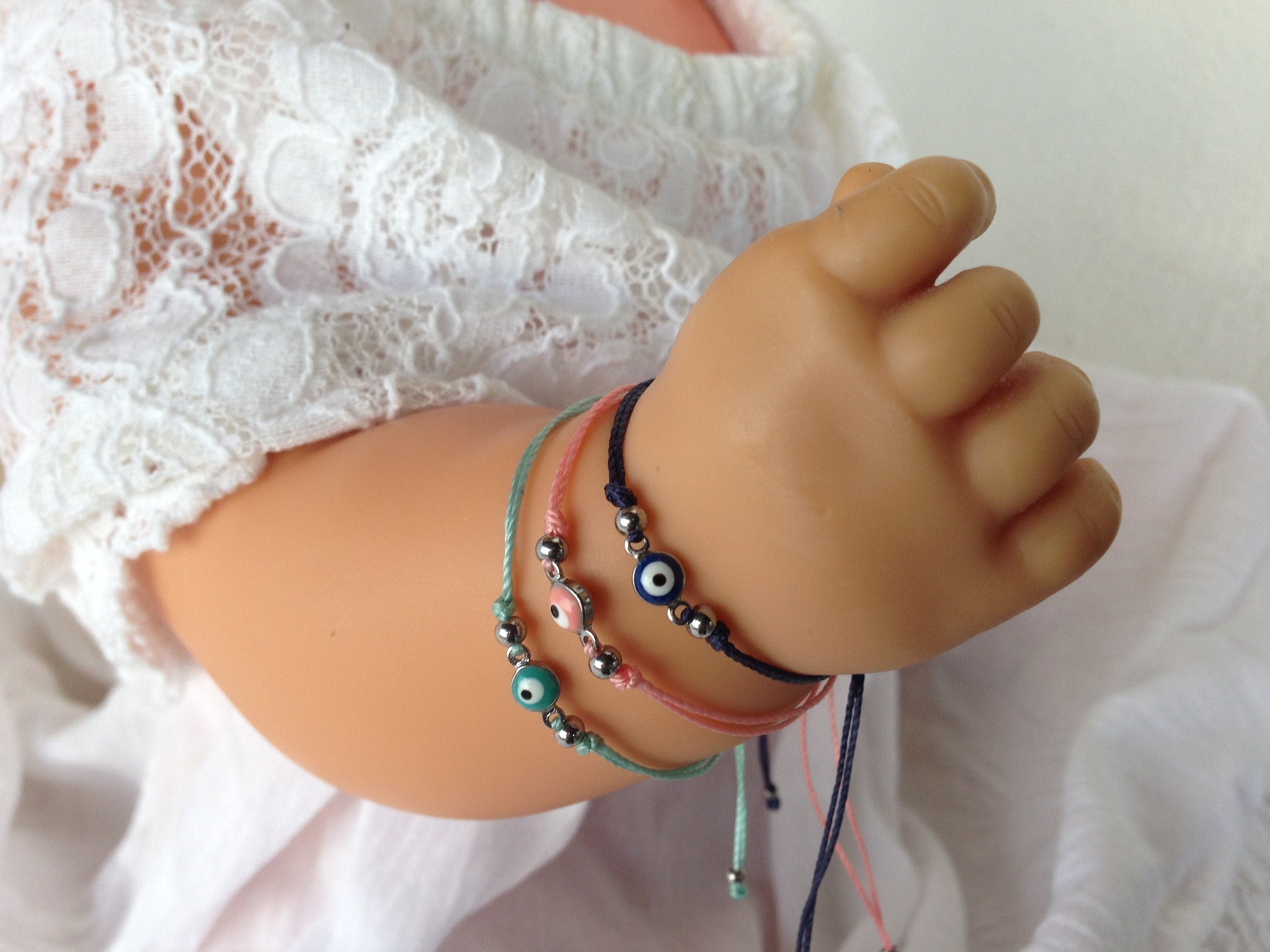 Evil eye store bracelet baby