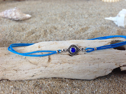 Tiny Evil Eye Bracelet | Handmade Greek Jewelry