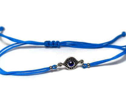 Tiny Evil Eye Bracelet | Handmade Greek Jewelry