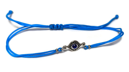 Tiny Evil Eye Bracelet | Handmade Greek Jewelry