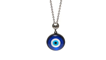 Evil Eye Mirror Car Charm - Car Protection - Stainless Steel Car Charm