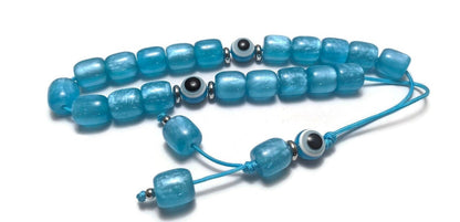 Komboloi Bleu Turquoise Grec