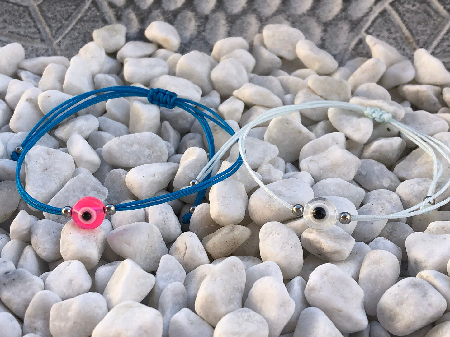 Evil Eye String Bracelet - Greek Gift - Gift for Her