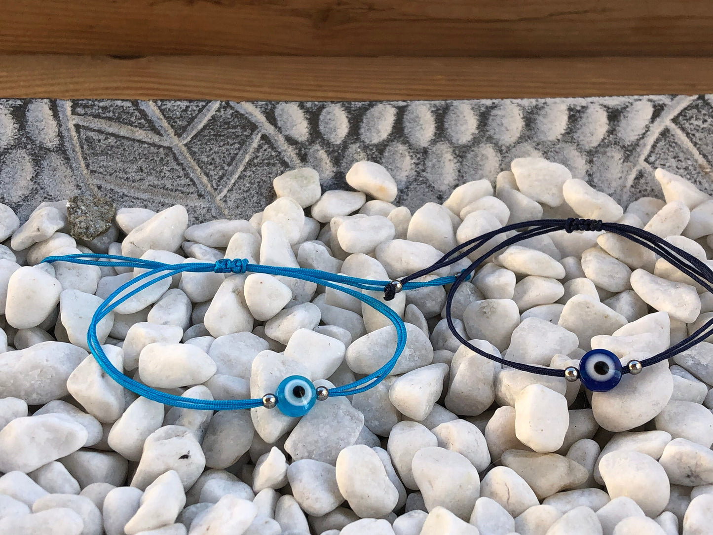 Evil Eye String Bracelet - Greek Gift - Gift for Her