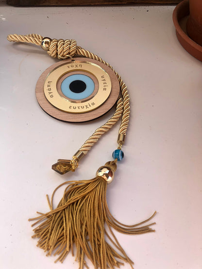 Evil eye wall hanging