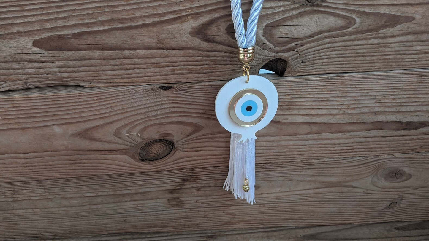 Evil Eye Pomegranate Wall Hanging for House Protection | Handmade Home Decoration