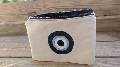Greek Evil Eye Bag – Evil Eye Pouch – Greek Gift - Gift for her