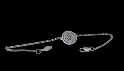 Bracelet Spirale - Bijou en acier inoxydable de Grèce